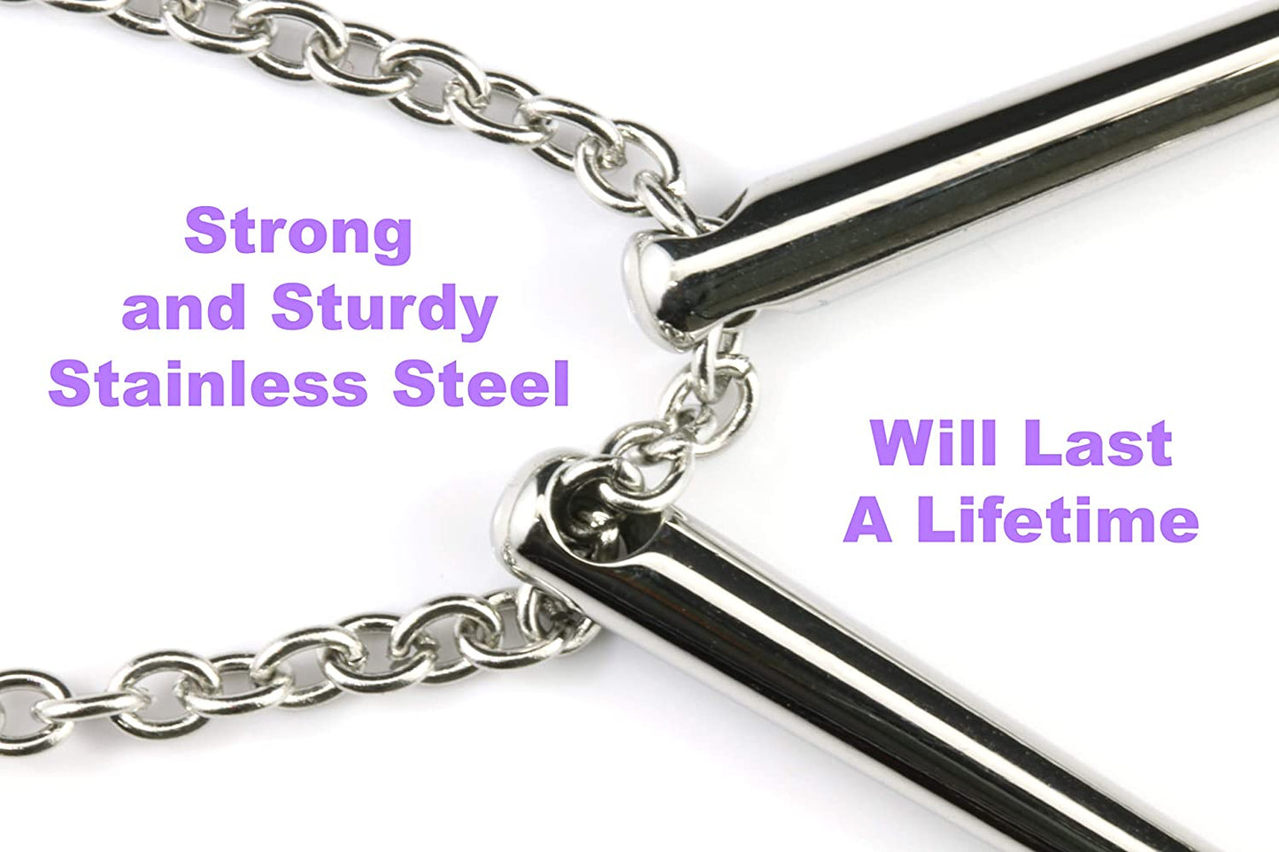 Drumstick Necklace for Men | Drummer Gifts Women Stainless Steel Pendant Necklace Charm Jewelry-3