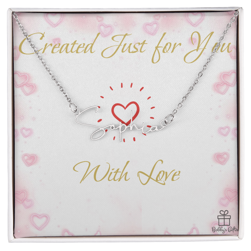 Signature Style Name Necklace - Made to Order!