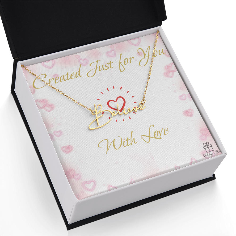 Signature Style Name Necklace - Made to Order!