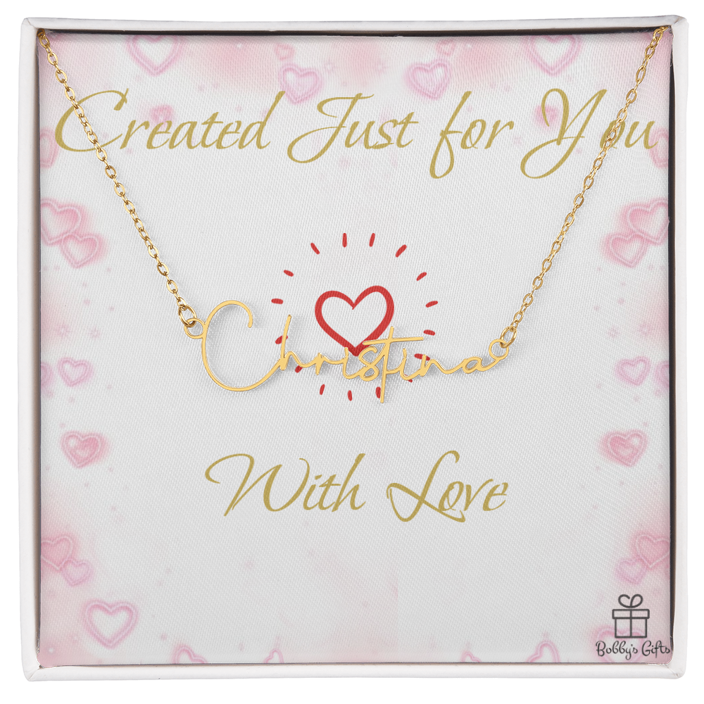 Signature Style Name Necklace - Made to Order!