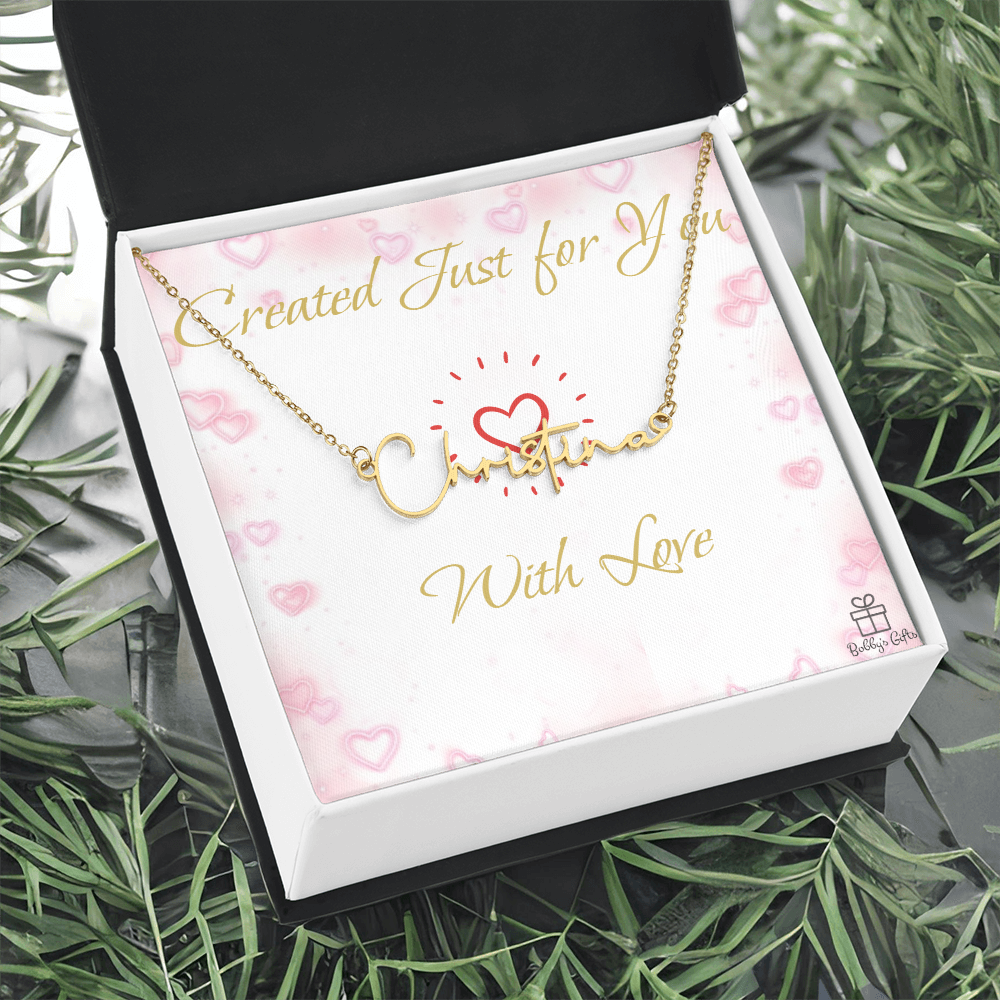 Signature Style Name Necklace - Made to Order!