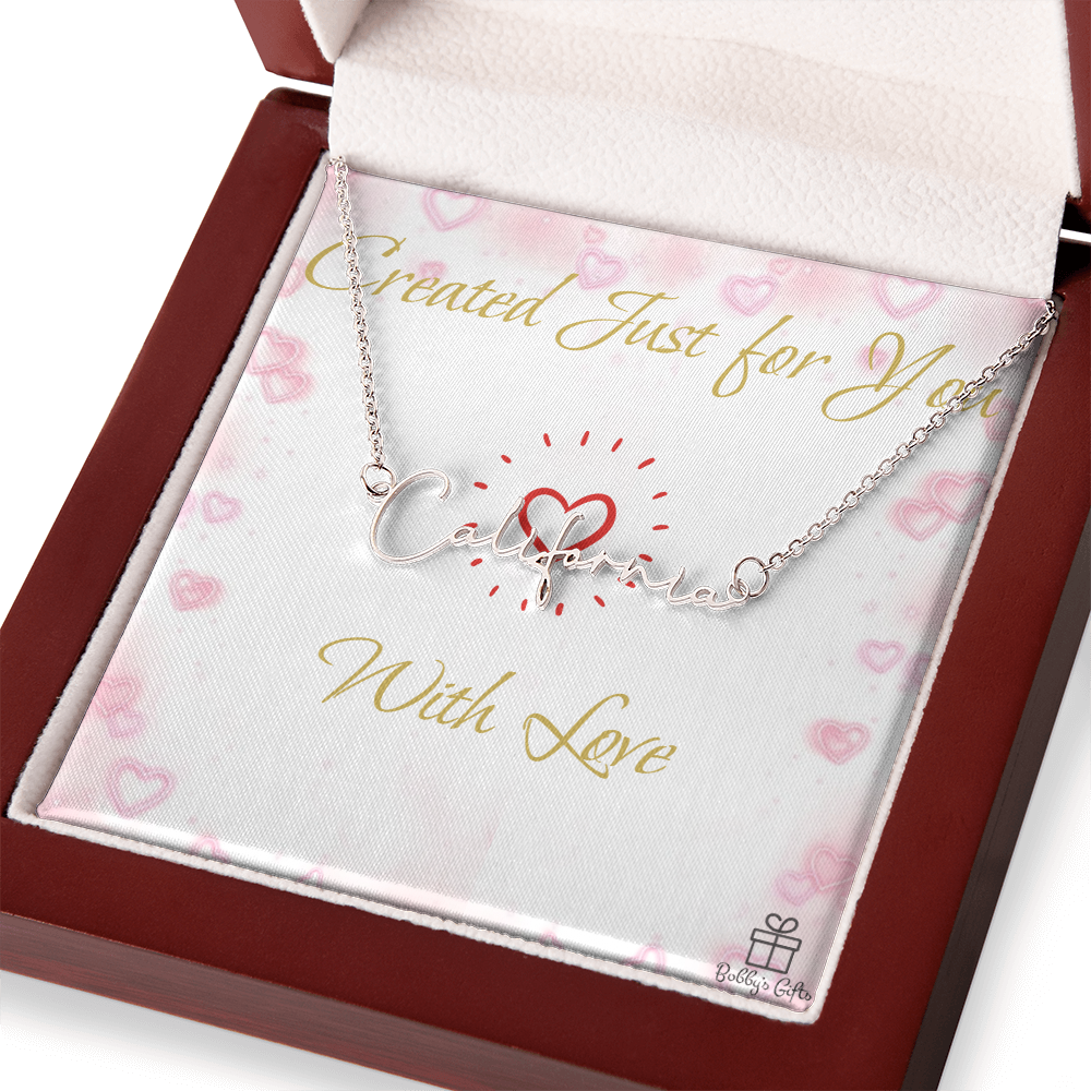 Signature Style Name Necklace - Made to Order!