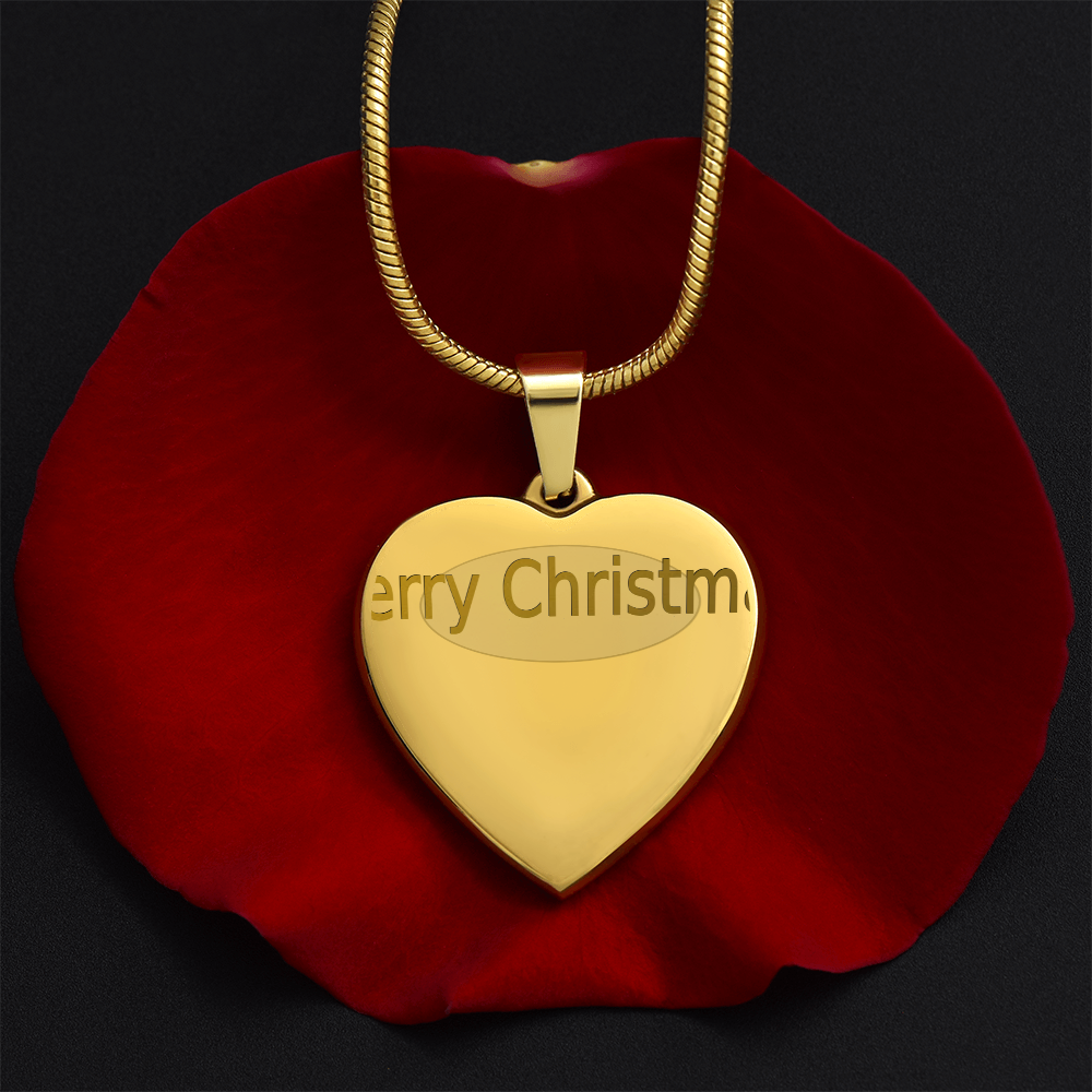 Engraved Heart Necklace - Perfect gift for your special love- personalized by you!