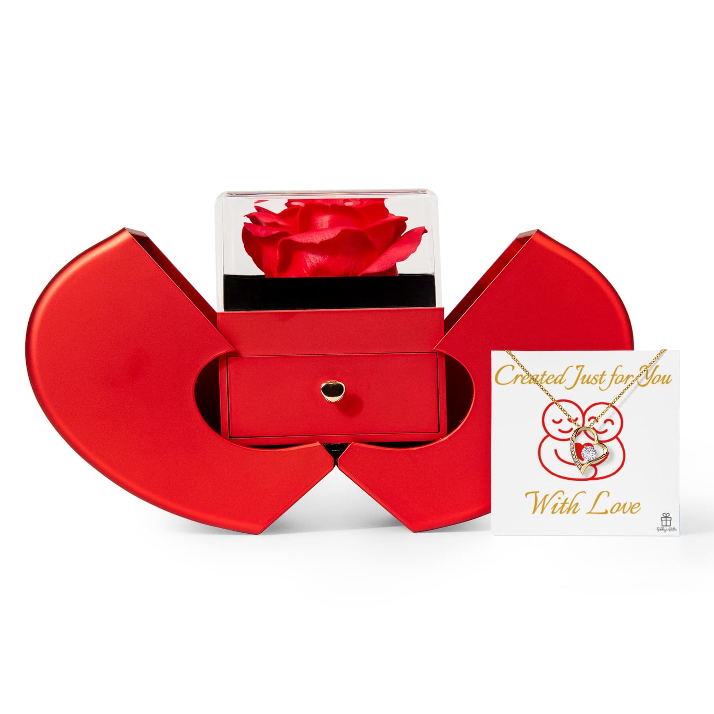 Forever Love Necklace with special Heart Gift Box