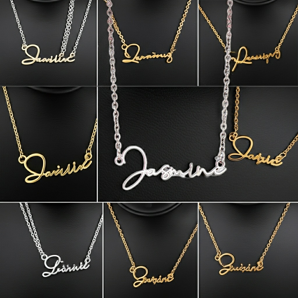 Signature Style Name Necklace - Made to Order!
