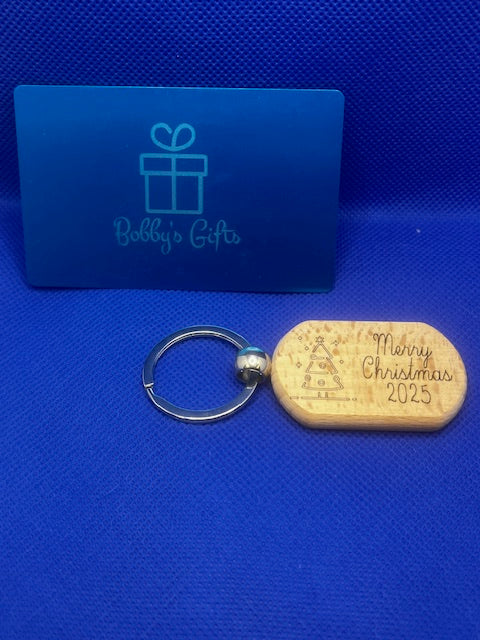 Engravable Wooden Keychains